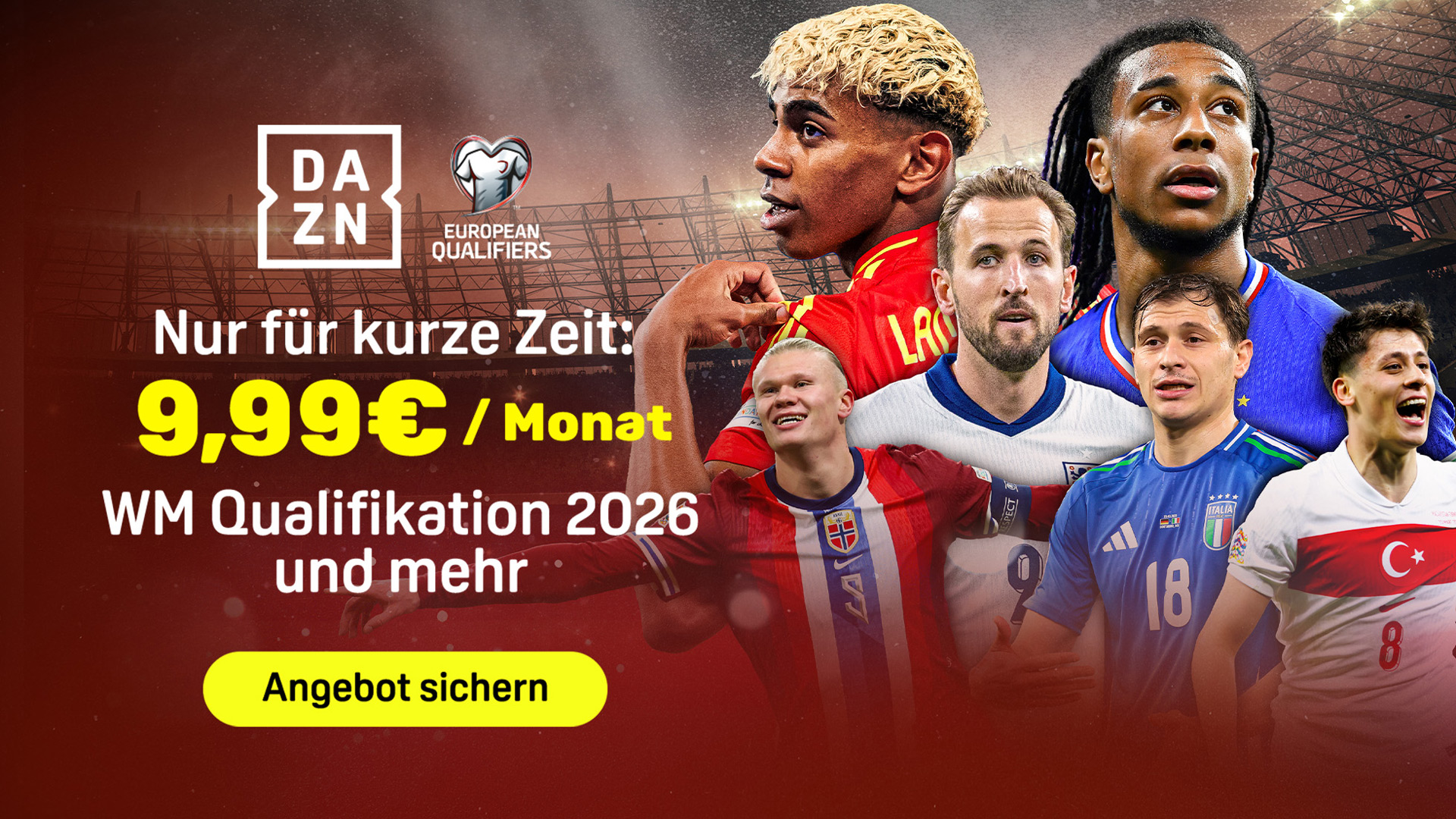 WM-Qualifikation Angebot