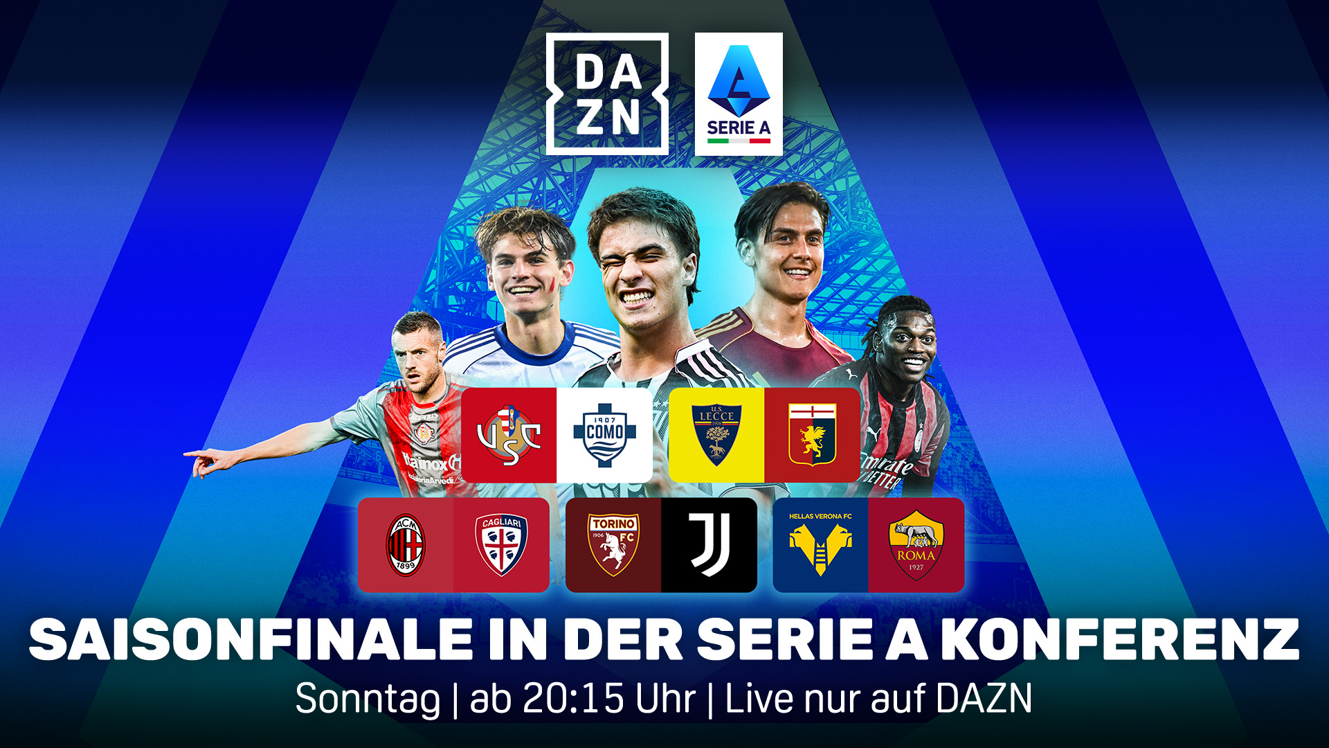 Serie A Saisonfinale Konferenz MD38 Header