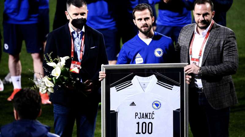 ボスニア ヘルツェゴビナのmfピアニッチが節目の100キャップへ カタールw杯欧州予選 Dazn News 日本
