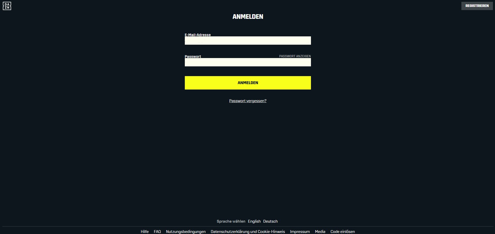 DAZN Passwort ändern oder zurücksetzen: Die Anleitung | DAZN News  Deutschland