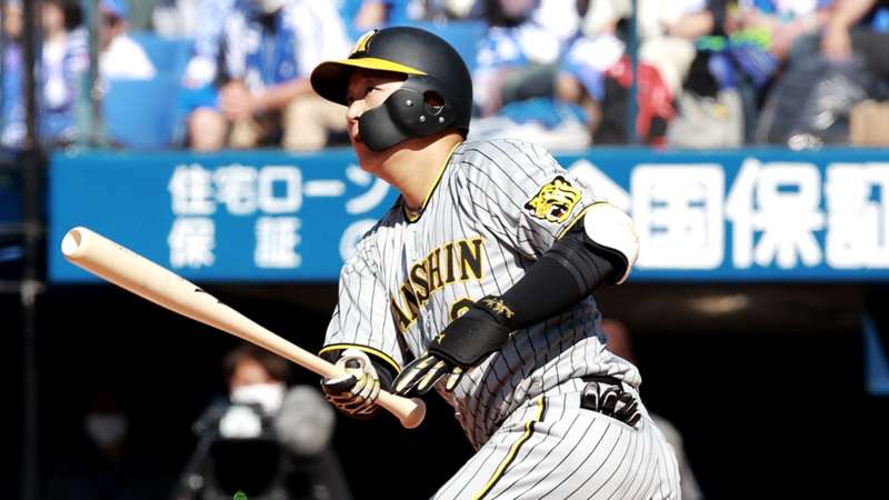 【動画】「ヒーローは最後にやってくる」大山悠輔の一発で阪神が先発野手全員安打を達成 ｜プロ野球