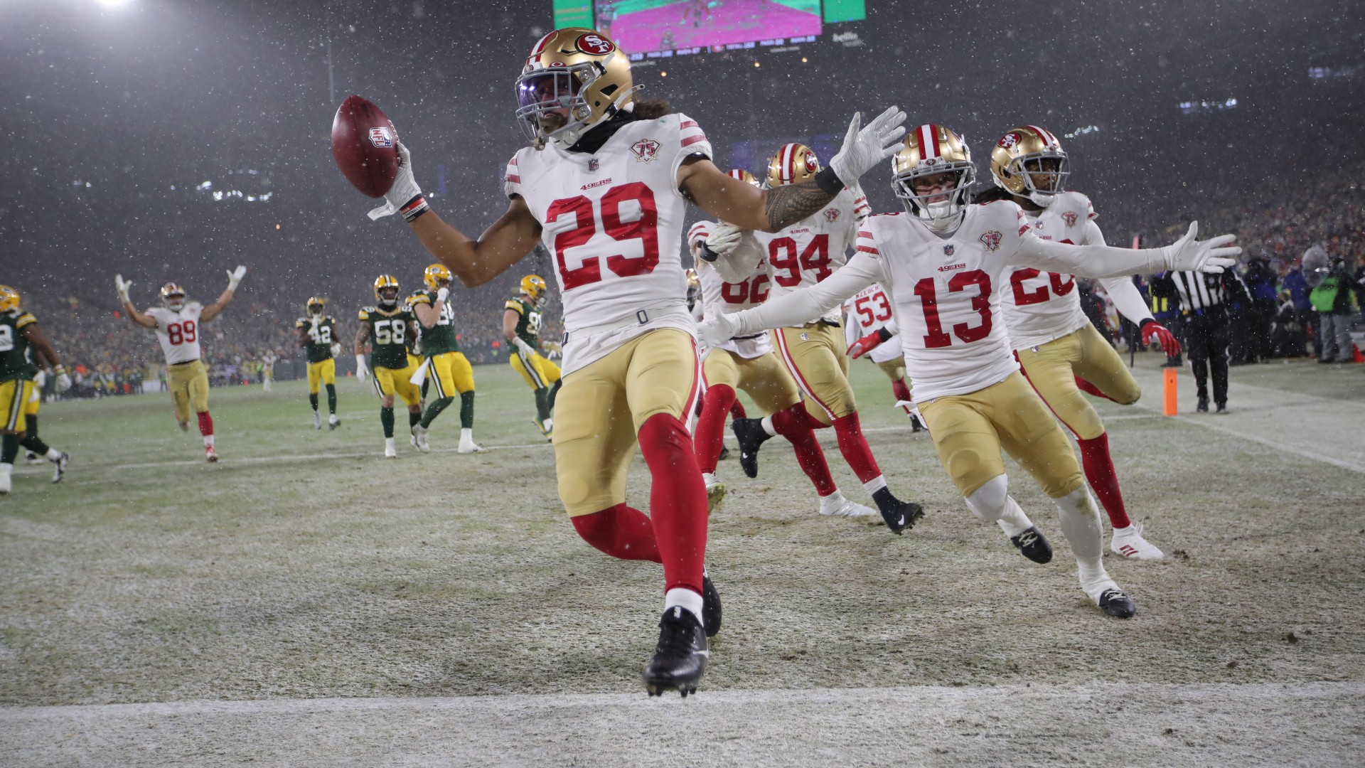 What time do the San Francisco 49ers play today? (Updated January 29)