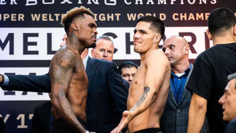 Resultados del pesaje de Jermell Charlo vs. Brian Castano: Charlo en 153 lbs, Castano 153 1/4 lbs