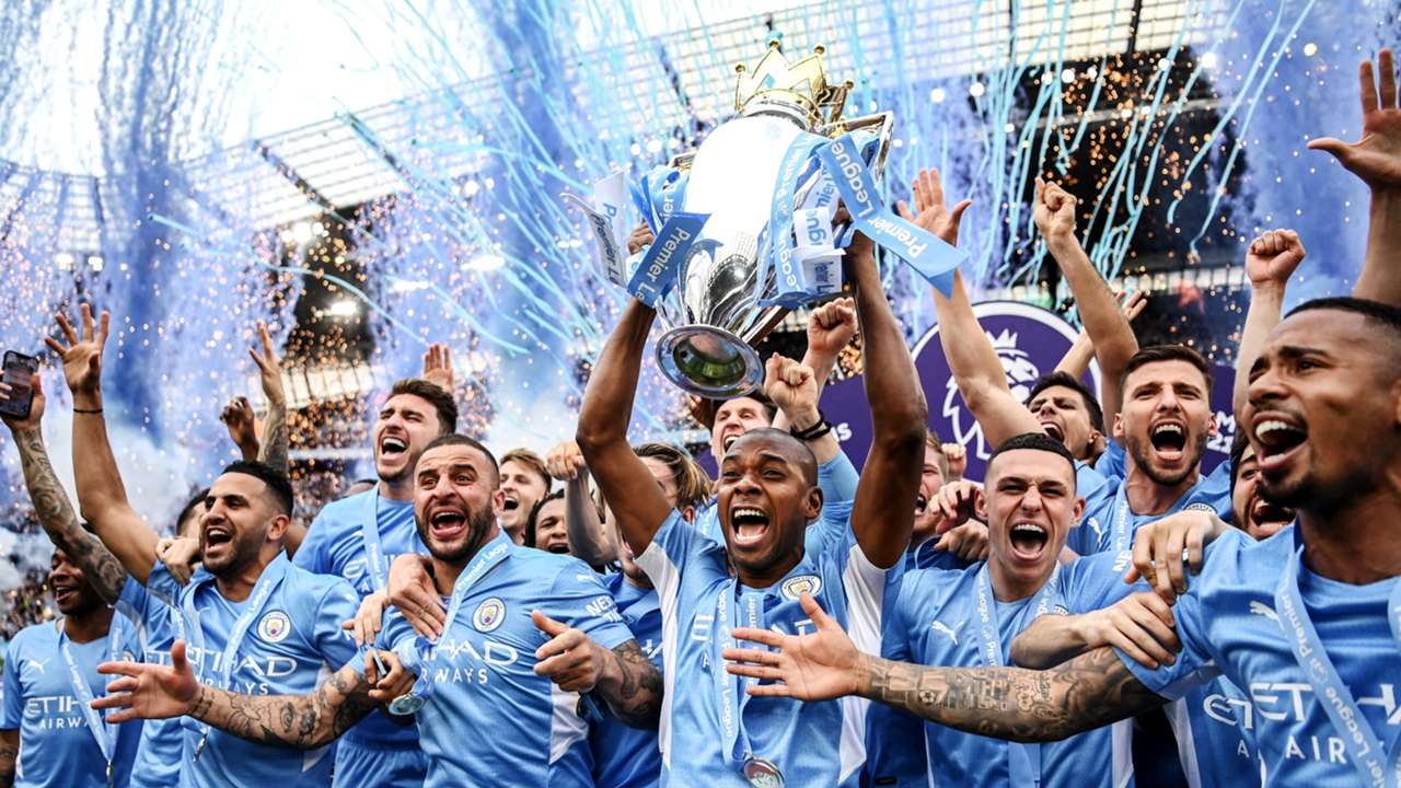 5分間の大逆転勝利でマンチェスター シティが連覇達成 4位はトッテナム 18位転落バーンリーの降格が決定 プレミアリーグ最終節 結果まとめ Dazn News 日本 5分間の大逆転勝利でマンチェスター シティが連覇達成 4位はトッテナム 18位転落バーンリーの降格が決定 プレミアリーグ最終節 結果まとめ Dazn News 日本