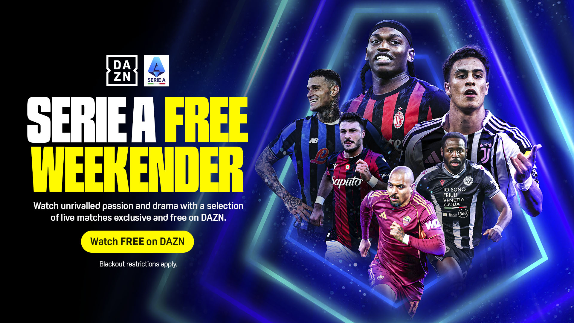 Serie A free weekender