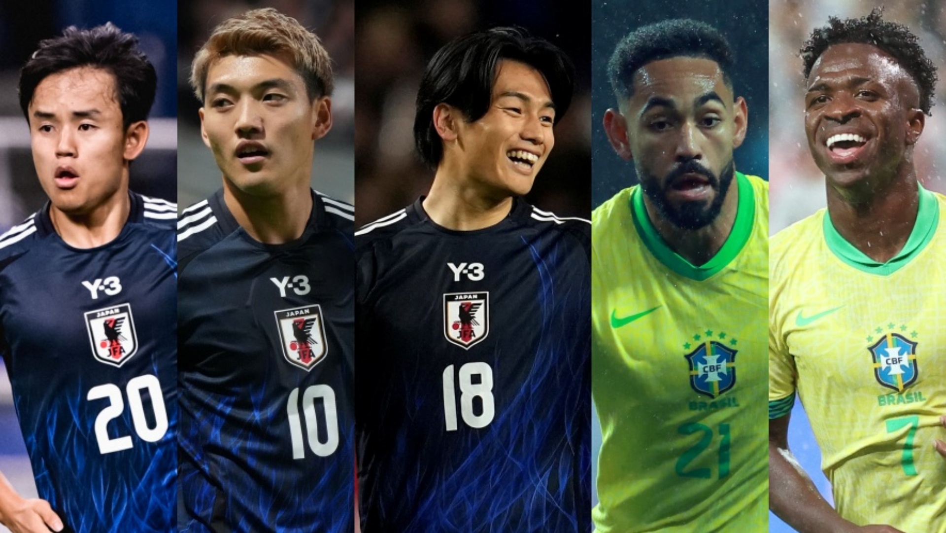 フェイスタオル　日本代表vsブラジル代表　サッカー　2025.10.14 受注商品】マッチデーフェイスタオル2025.10.14(対戦国グッズ