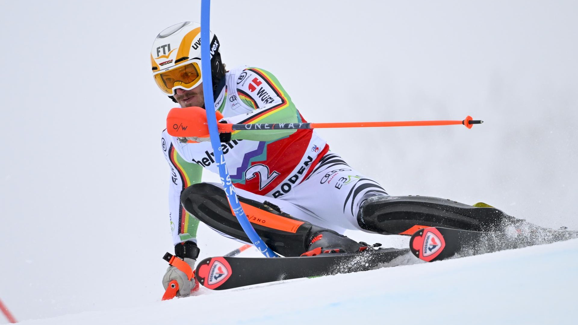 FIS Alpine Ski World Cup Slalom Linus Strasser 07012024