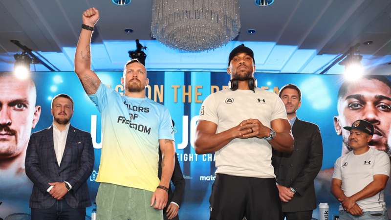 Anthony Joshua will use 'aggressive mindset' in rematch with Oleksandr Usyk says Richard Riakporhe