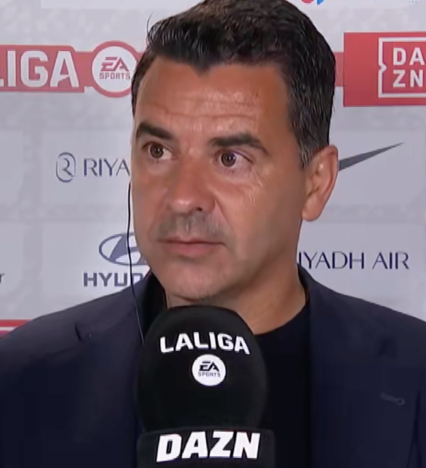 Míchel tras el partido ante el Atlético de Madrid