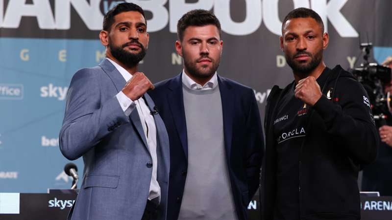 Amir Khan and Kell Brook clash in final press conference