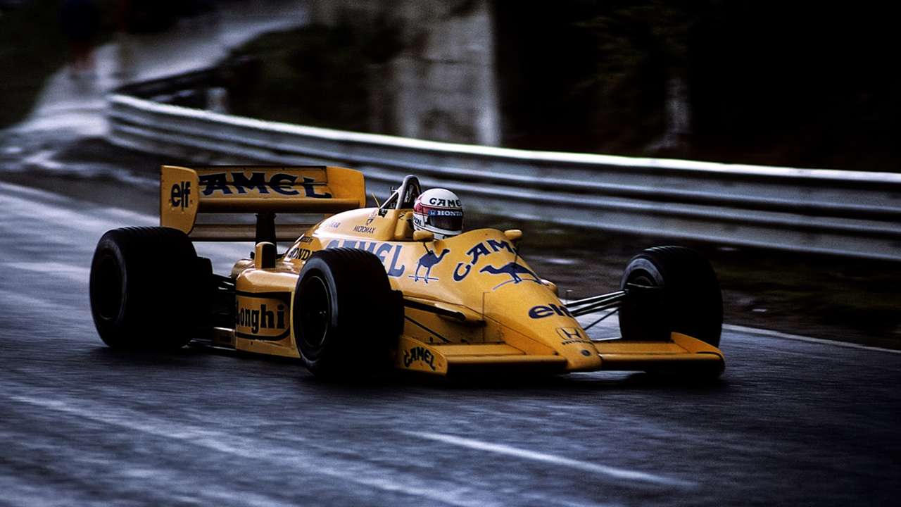 元f1ドライバーの中嶋悟氏 雨だと思うような操作ができた なぜ 雨のナカジマ と称されたのか所以を明かす F1 Dazn News 日本 元f1ドライバーの中嶋悟氏 雨だと思うような操作ができた なぜ 雨のナカジマ と称されたのか所以を明かす F1 Dazn News 日本