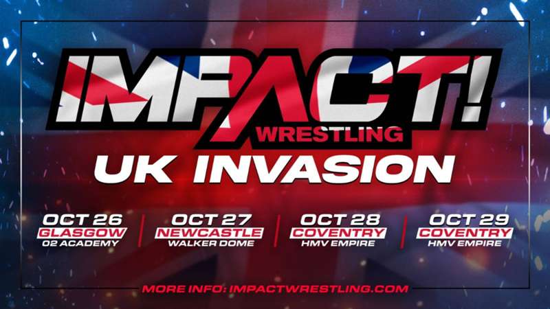 Full roster revealed for IMPACT Wrestling UK Invasion tour