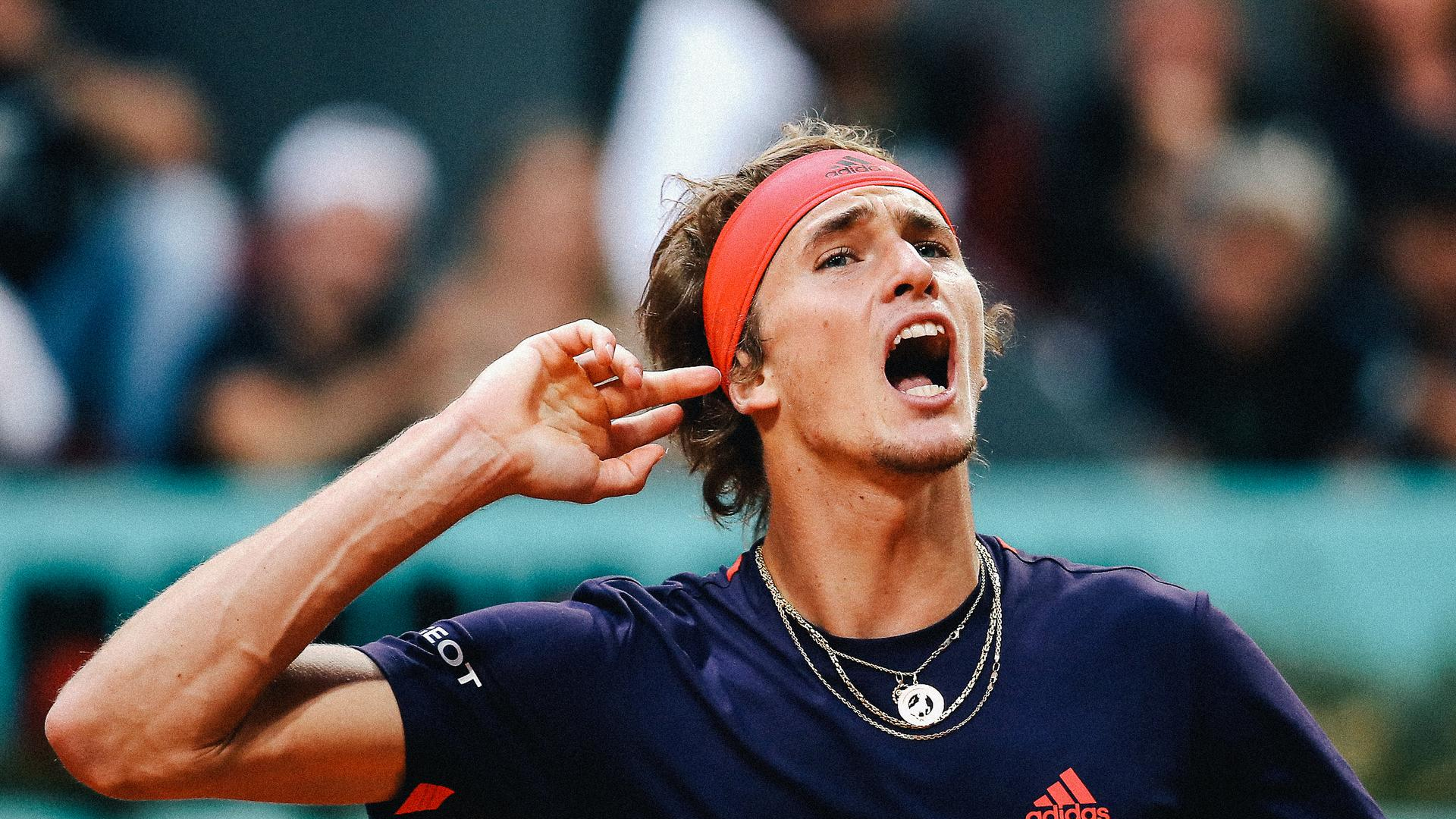 Alexander Zverev Tennis Sand