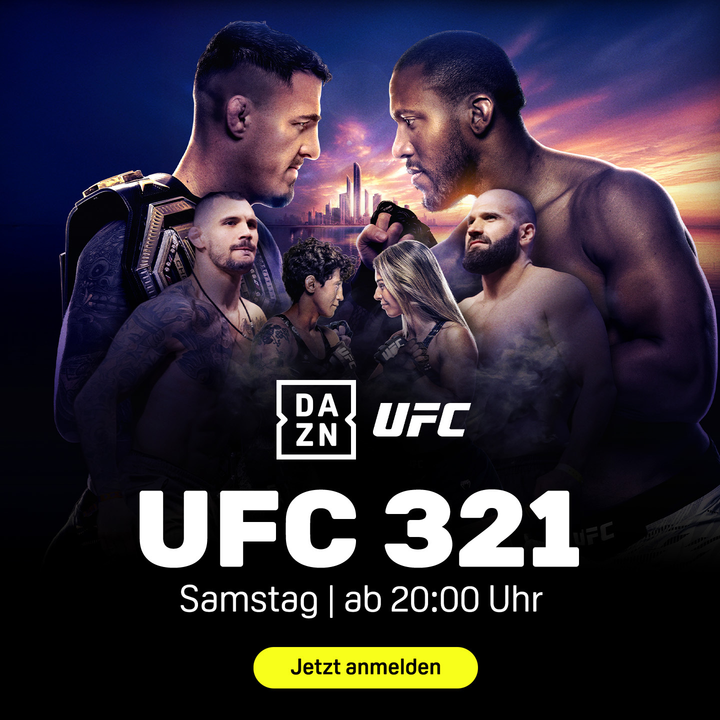 UFC 321 Banner