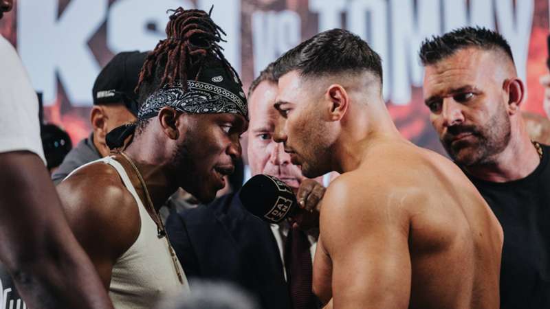 What time is the KSI vs. Tommy Fury press conference today? How to watch on DAZN