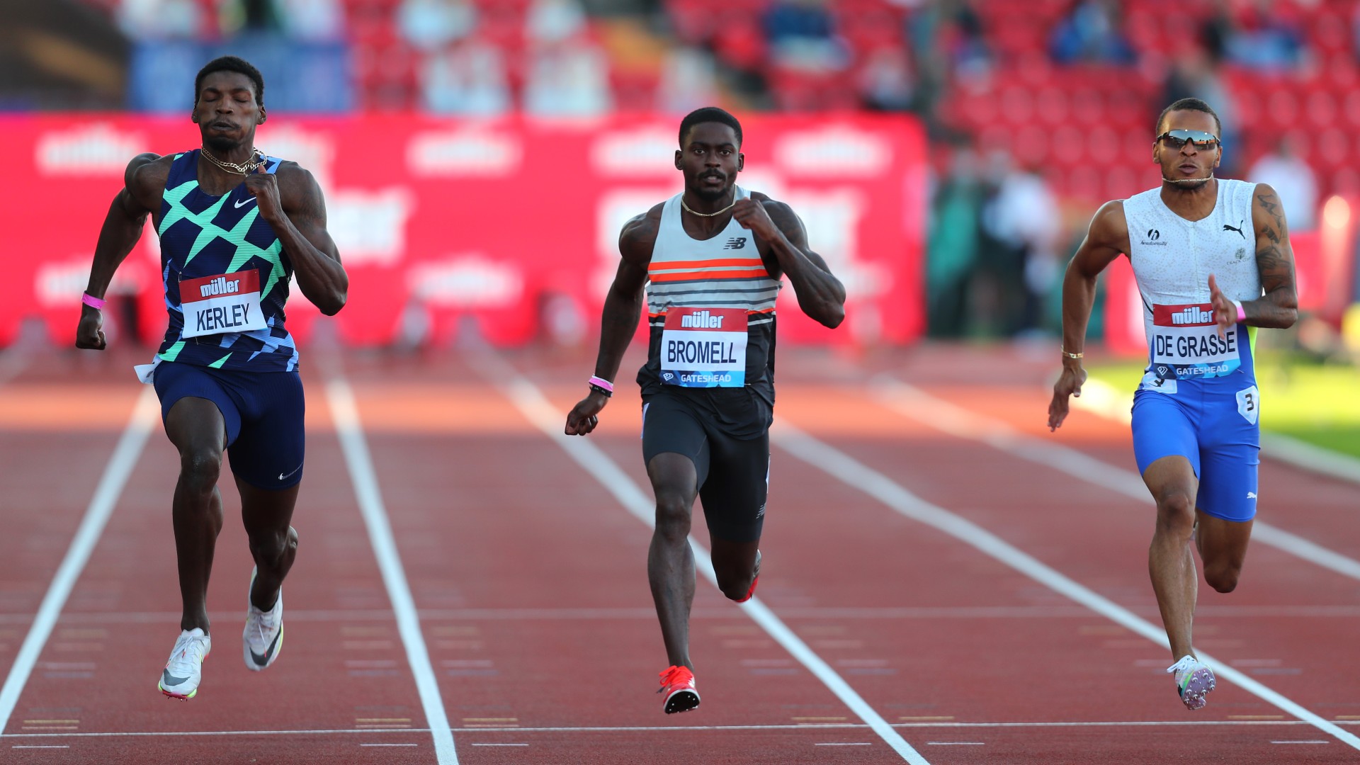 Trayvon Bromell USA Sprint Diamond League 13072021