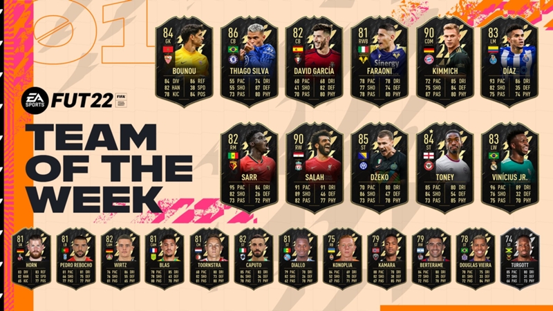 Alle Next Generation Spieler Fifa 22 FIFA 22 TOTW 31: Diese Spieler sind im neuen FUT-Team der Woche | DAZN