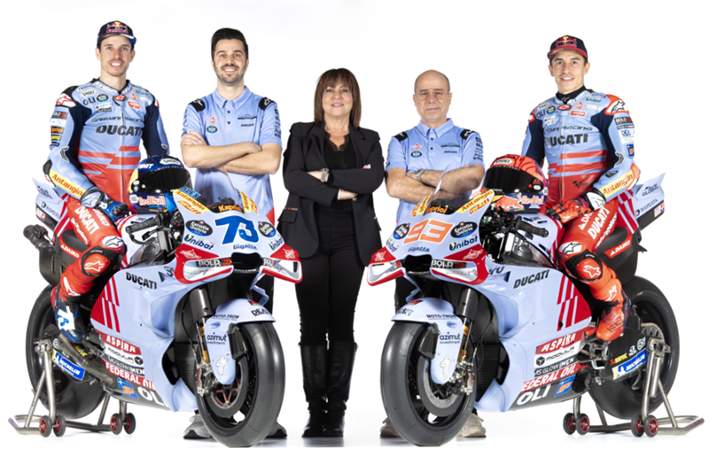 Presentación Gresini Racing MotoGP 2024: diseño, últimas novedades, características y fotos de la nueva moto Ducati Desmosedici GP23 de Marc Márquez