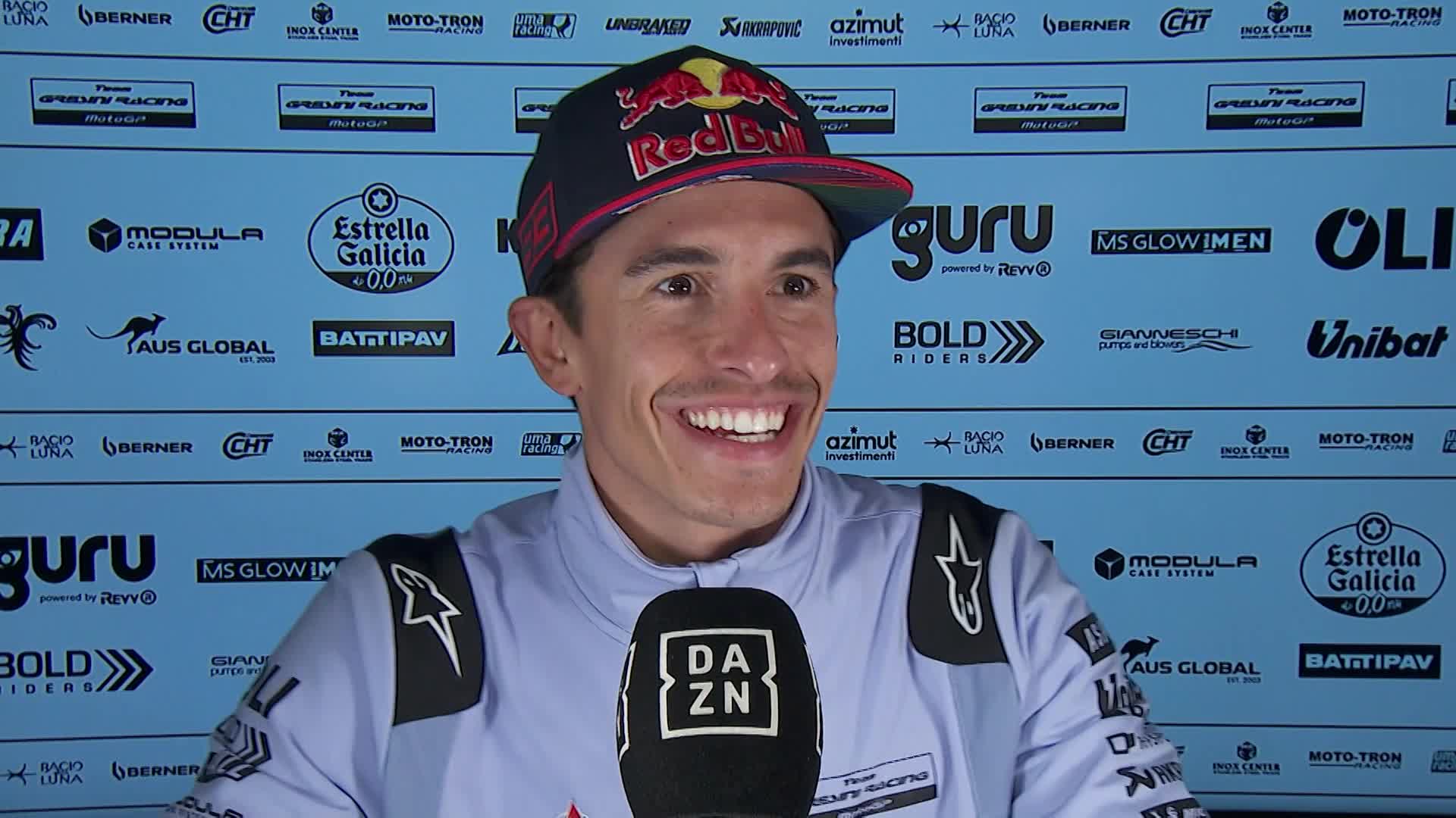 Marc Márquez y el mensaje que refleja su satisfacción con la Ducati ...