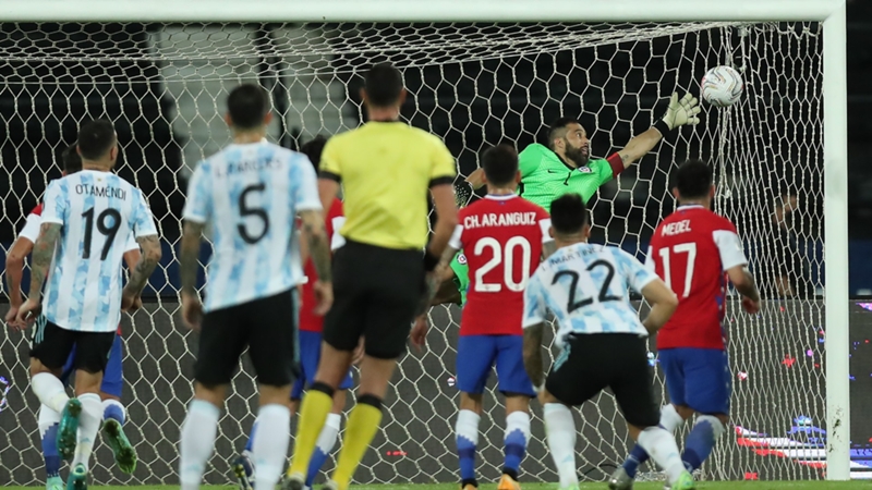 Copa America 2021: Lionel Messi's stunning free kick not enough as Argentina draws Chile