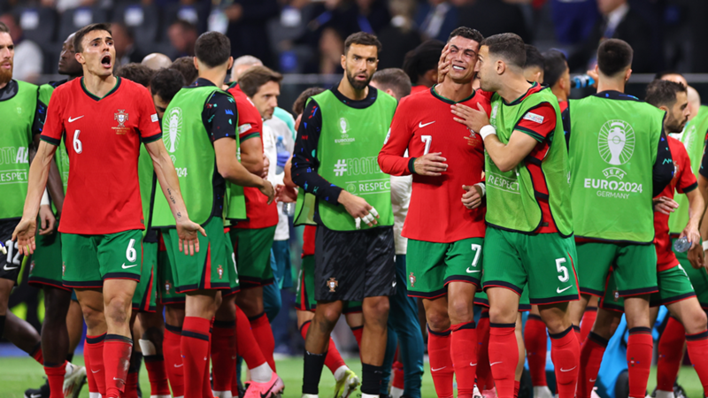 Cristiano Ronaldo y las lágrimas que emocionan a todo el planeta fútbol en la Euro 2024: ¡así fue su llanto desconsolado después de fallar su penalti ante Eslovenia!