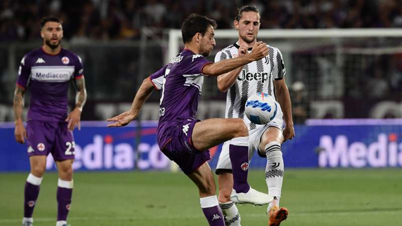 Fiorentina Juventus Serie A TIM Bonaventura e Rabiot