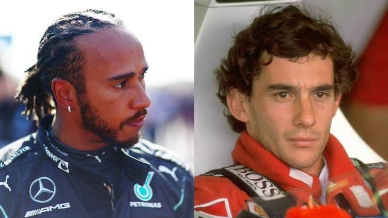 Lewis Hamilton y su particular homenaje a Ayrton Senna: un casco en honor a  la leyenda para el GP de Brasil