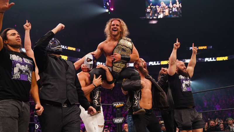 AEW Full Gear 2021: Adam 'Hangman' Page dethrones Kenny Omega; CM Punk beats Eddie Kingston