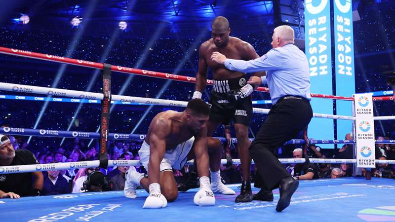 Im Video: Böser K.o.! Daniel Dubois schickt Anthony Joshua AJ auf die Bretter - die Highlights