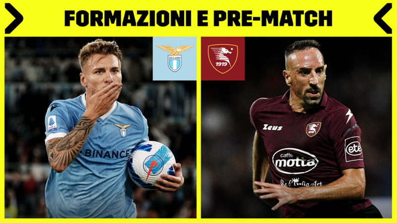 Lazio-Salernitana del 7/11/2021: cosa aspettarsi, programma e formazioni