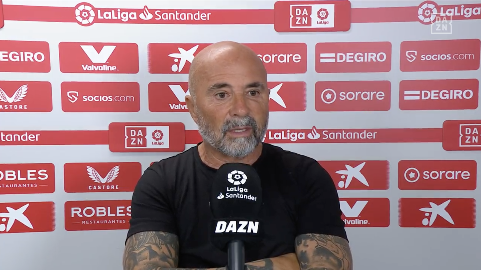 Jorge Sampaoli, Sevilla vs Athletic, LaLiga