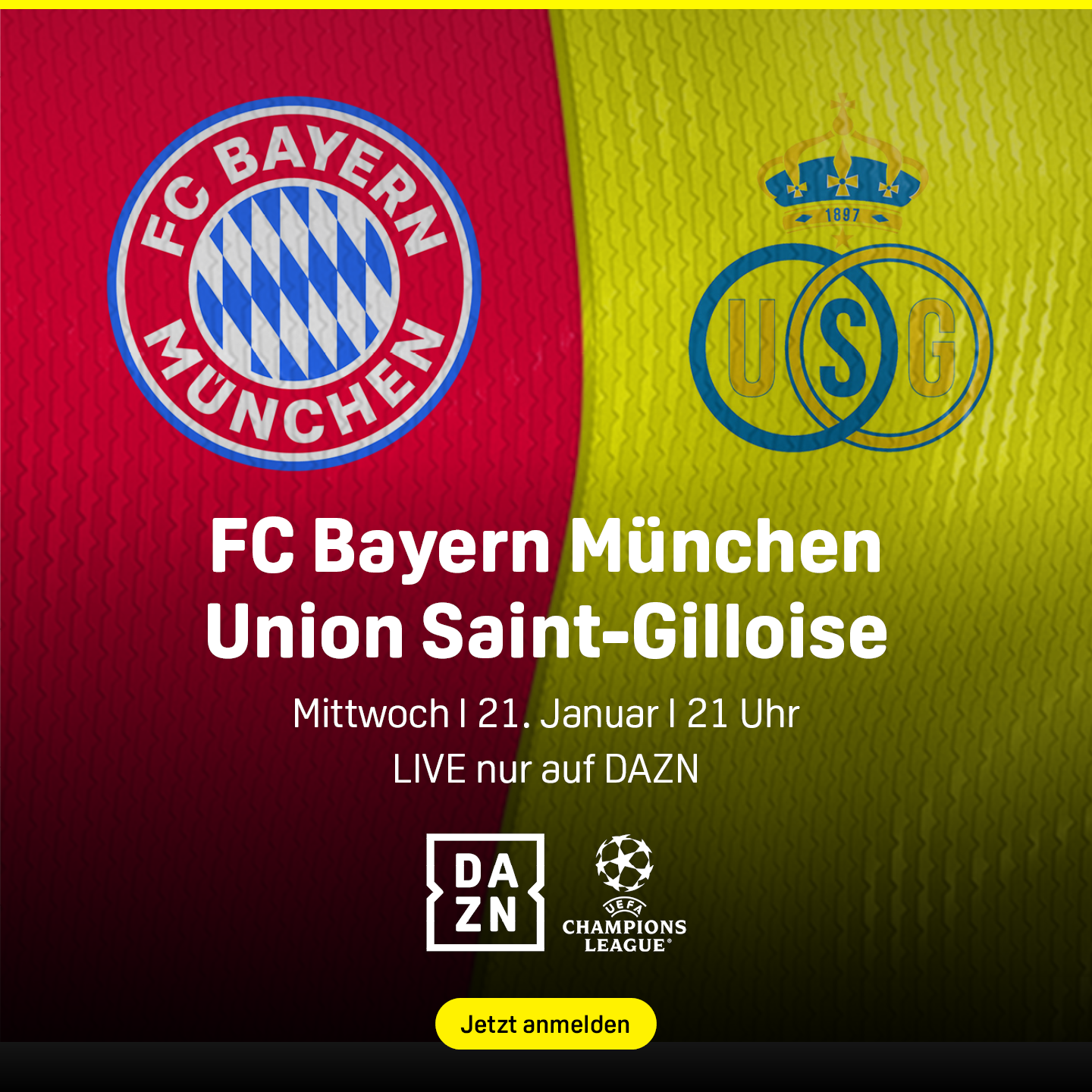 FC Bayern München Union Saint-Gilloise UEFA Champions League