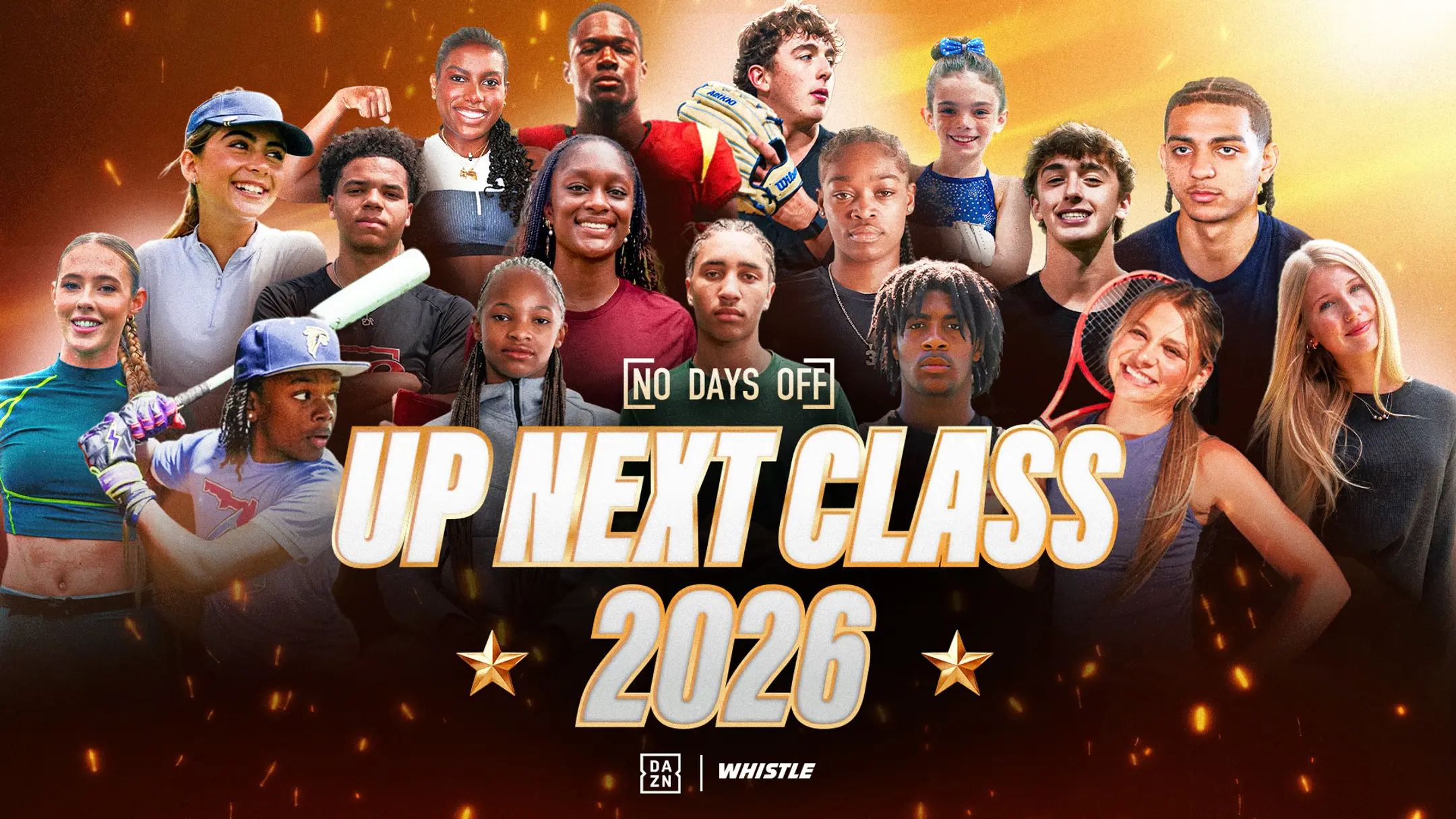 Whistle Sports and DAZN Introduce the UP NEXT: No Days Off Class