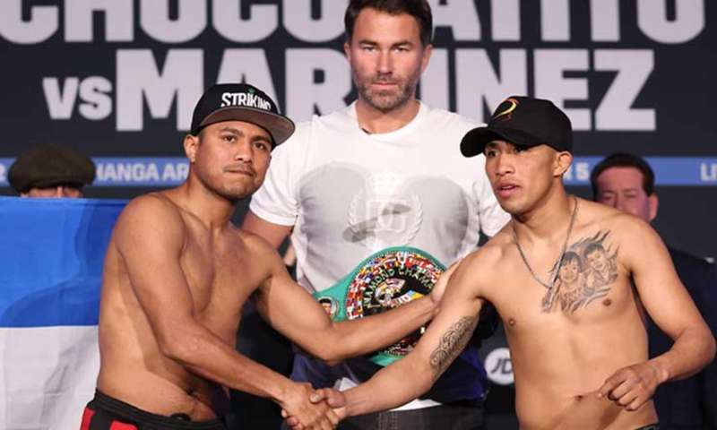 Julio César Martínez califica como un "gran reto" la pelea con Chocolatito