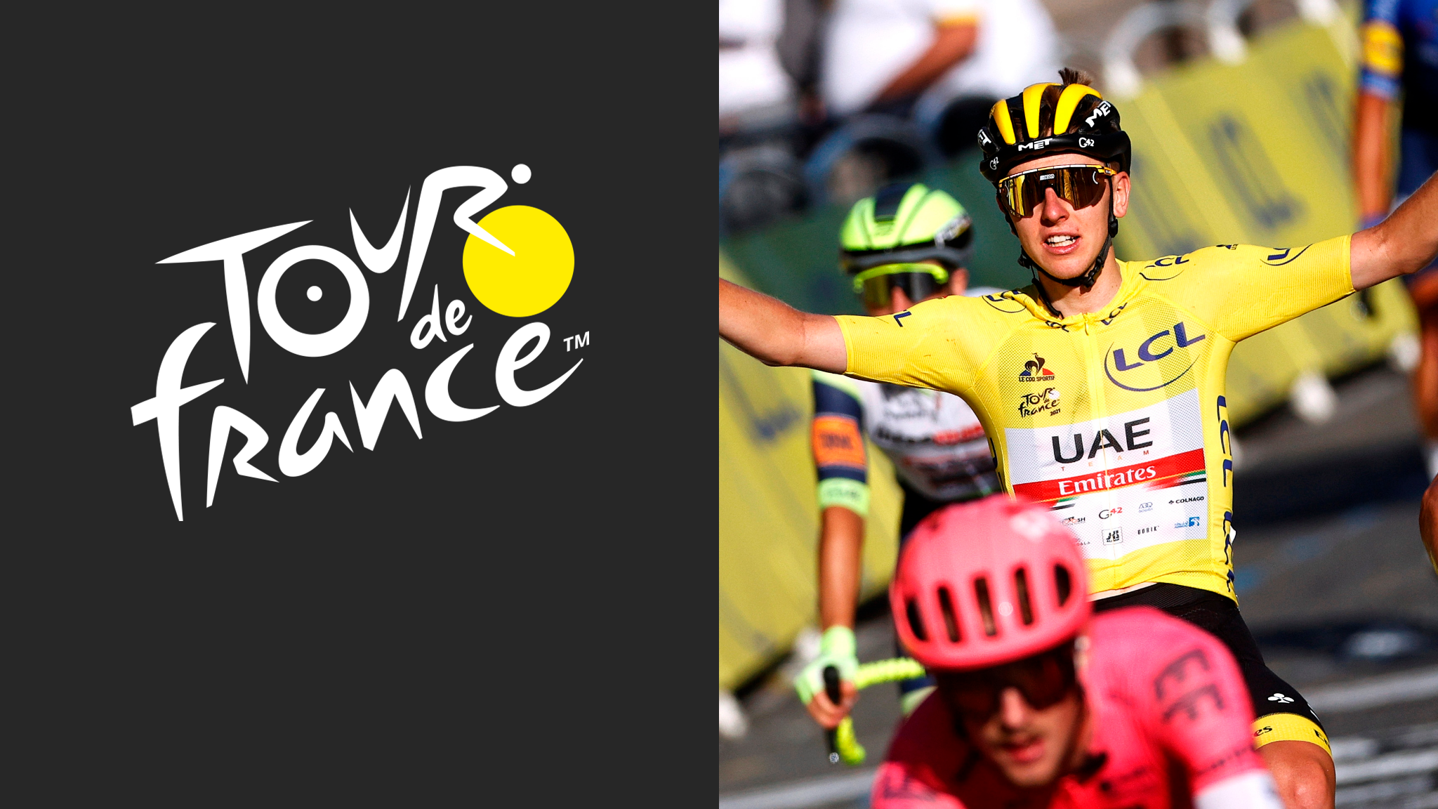 Tour de France DAZN Tadej Pogacar 18072022