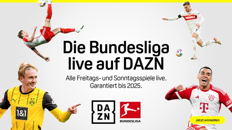 DAZN Bundesliga Paket: Das ist Unlimited - so läuft die Bundesliga auf DAZN