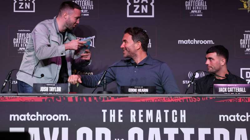 What time is the Josh Taylor vs. Jack Catterall 2 press conference today? Streaming, how to watch