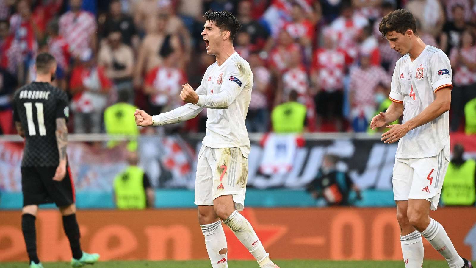 España se mete en cuartos de final de la Eurocopa tras un partido frenético ante Croacia | DAZN ...
