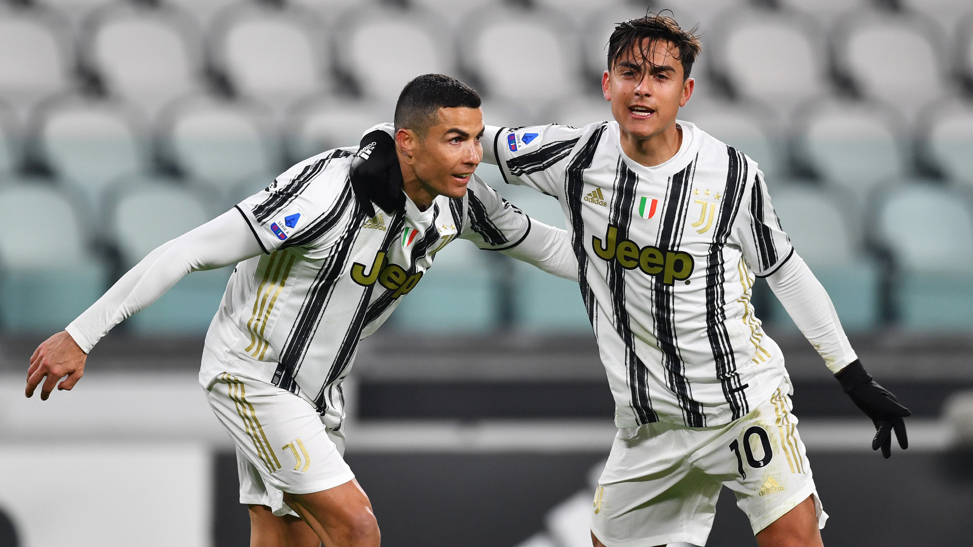 Cristiano Ronaldo and Dybala_Juventus Turin_Serie A_03012021_Getty Images_Valerio Pennicino