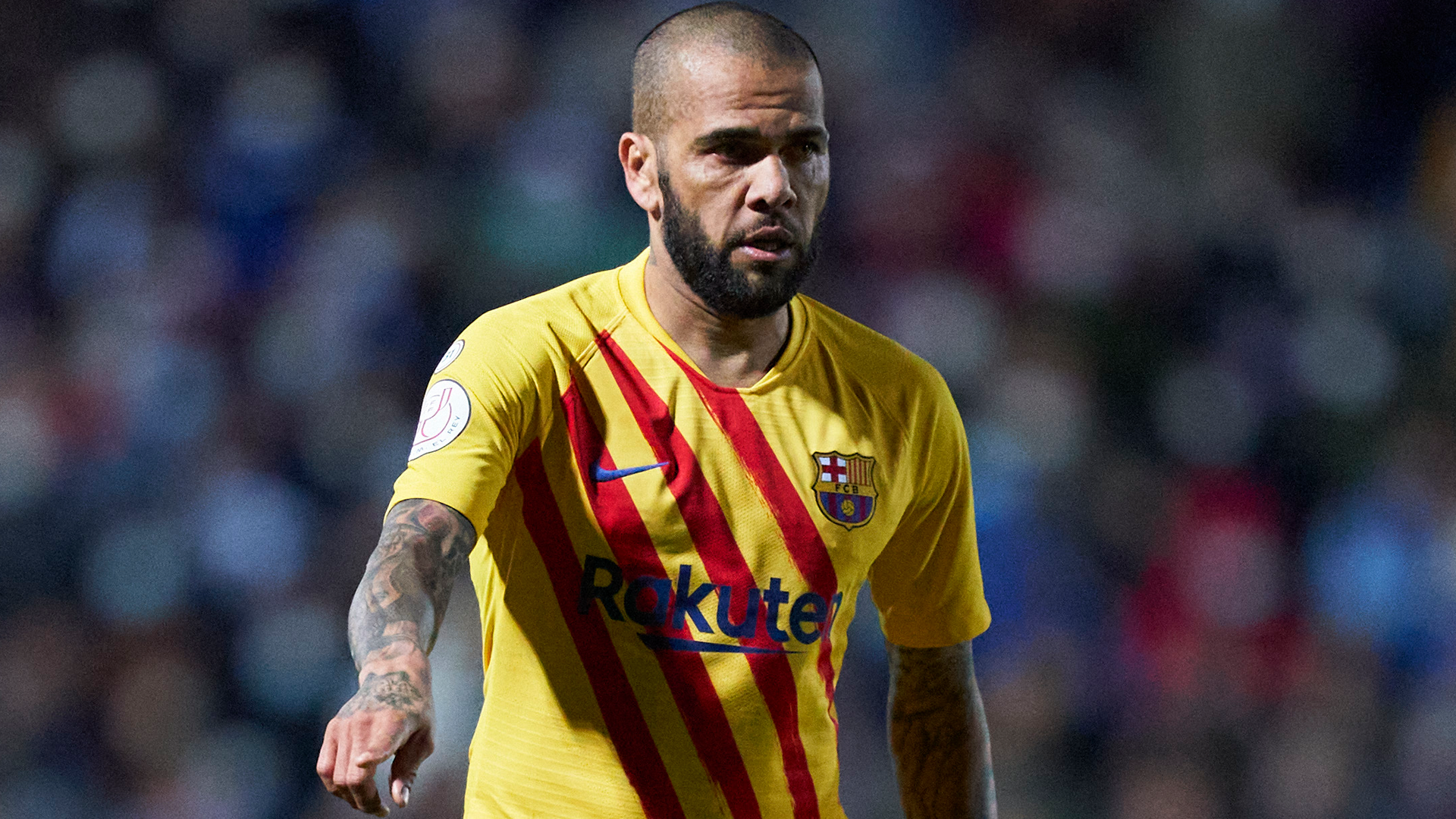 Dani Alves, Linares Deportivo vs FC Barcelona, 5 diciembre 2021