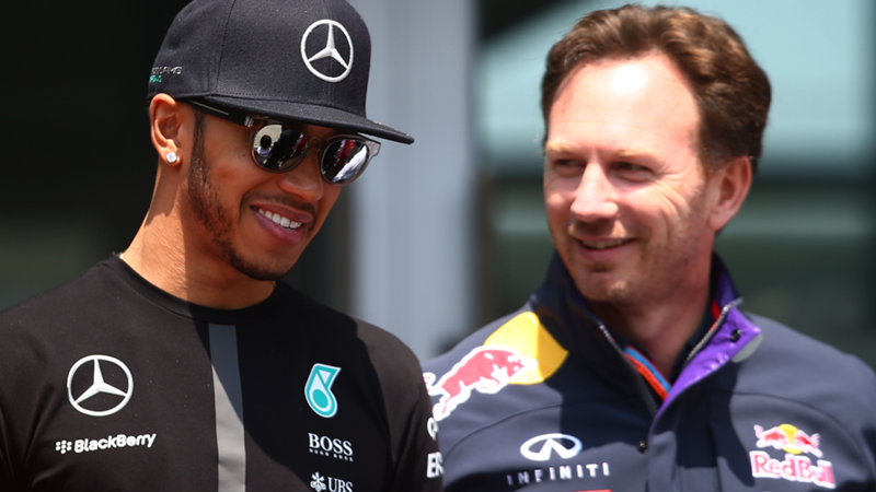 Lewis Hamilton reconoce que Christian Horner le contactó a principios del Mundial 2023: "Me llamó a un teléfono antiguo"