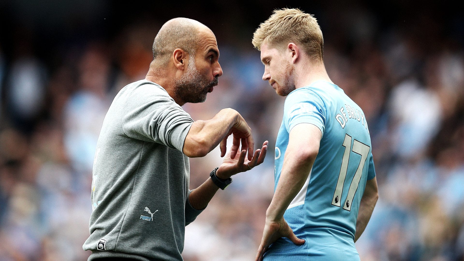 2021-09-18-Pep Guardiola-Manchester City-Kevin De Bruyne