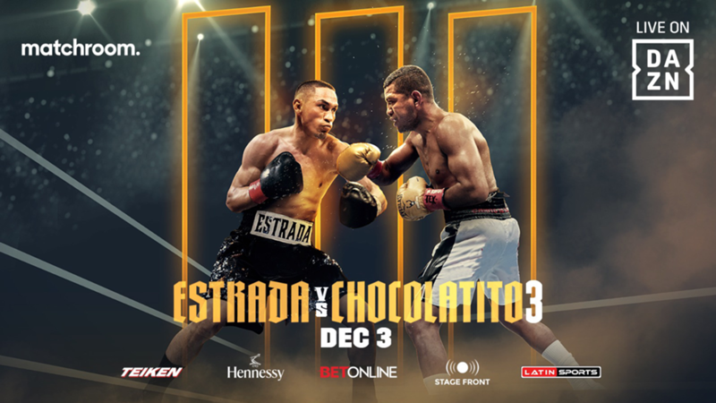 Juan Francisco Estrada vs. Roman ‘Chocolatito’ Gonzalez trilogy fight set for Dec. 3