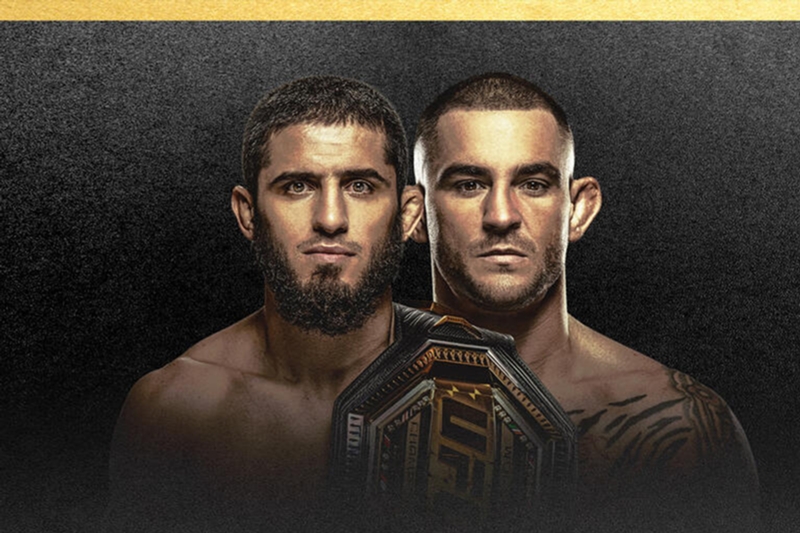 What time is the Islam Makhachev vs. Dustin Poirier fight tonight Cagewalks running order streaming how to watch UFC 302 DAZN News US
