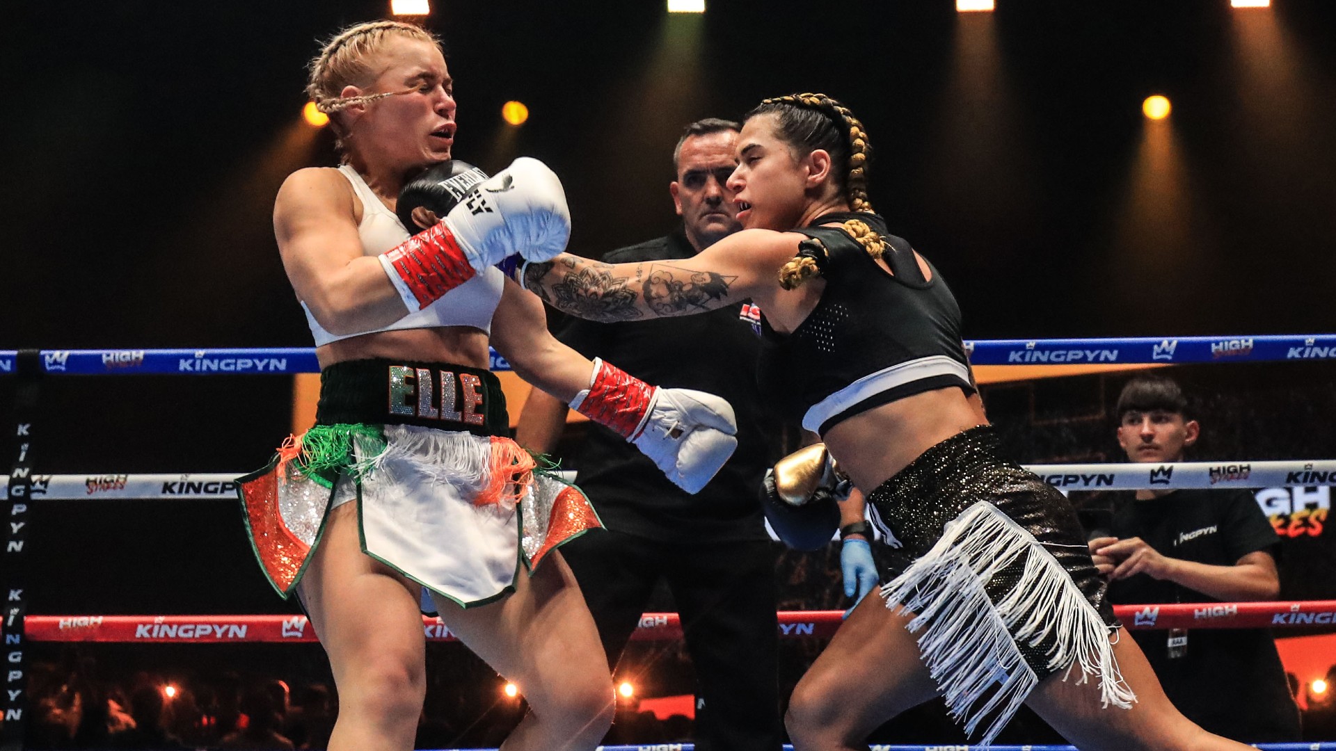 Elle Brooke suffers first defeat in loss to Jully Poca at Kingpyn  semi-finals | DAZN News GB