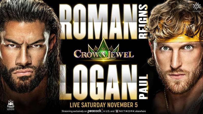 What time is WWE Crown Jewel tonight? Roman Reigns vs. Logan Paul stream info, full match card, how to watch | DAZN News US