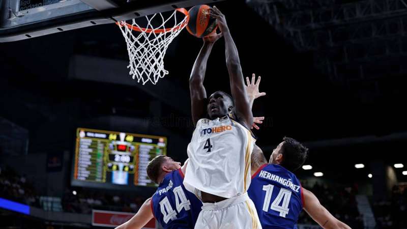 ¿Quién es Ismaila Diagne? El canterano del Real Madrid de baloncesto que ha roto un registro de Luka Doncic en el Clásico