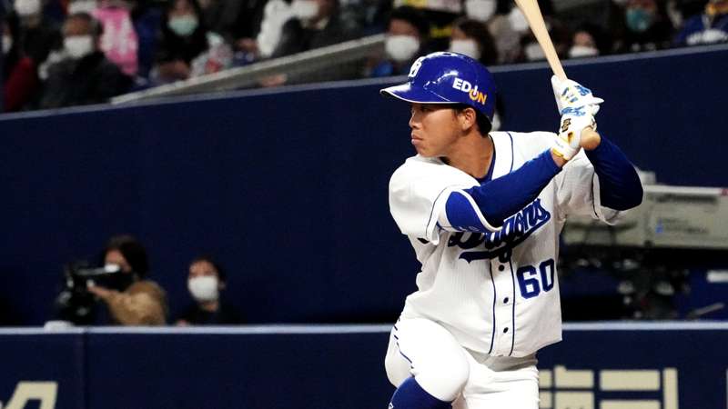 中日ドラゴンズ岡林勇希が最多安打「今後の野球人生において成長になる」 高卒3年目以内はイチロー以来 ｜ プロ野球