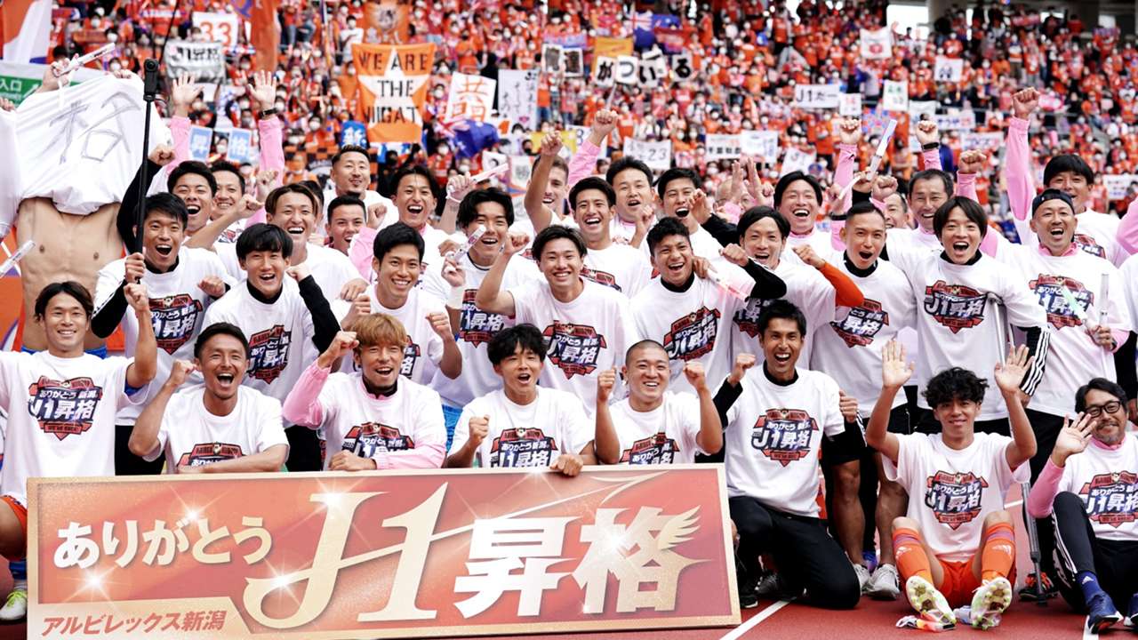 動画 週末j2まとめ アルビレックス新潟は6年ぶりのj1昇格が決定 残り1枠のプレーオフ出場圏内争いは大混戦 Jリーグ Dazn News 日本 動画 週末j2まとめ アルビレックス新潟は6年ぶりのj1昇格が決定 残り1枠のプレーオフ出場圏内争いは大混戦 Jリーグ Dazn News 日本