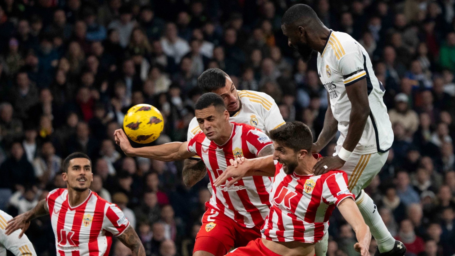 Madrid contra el almería